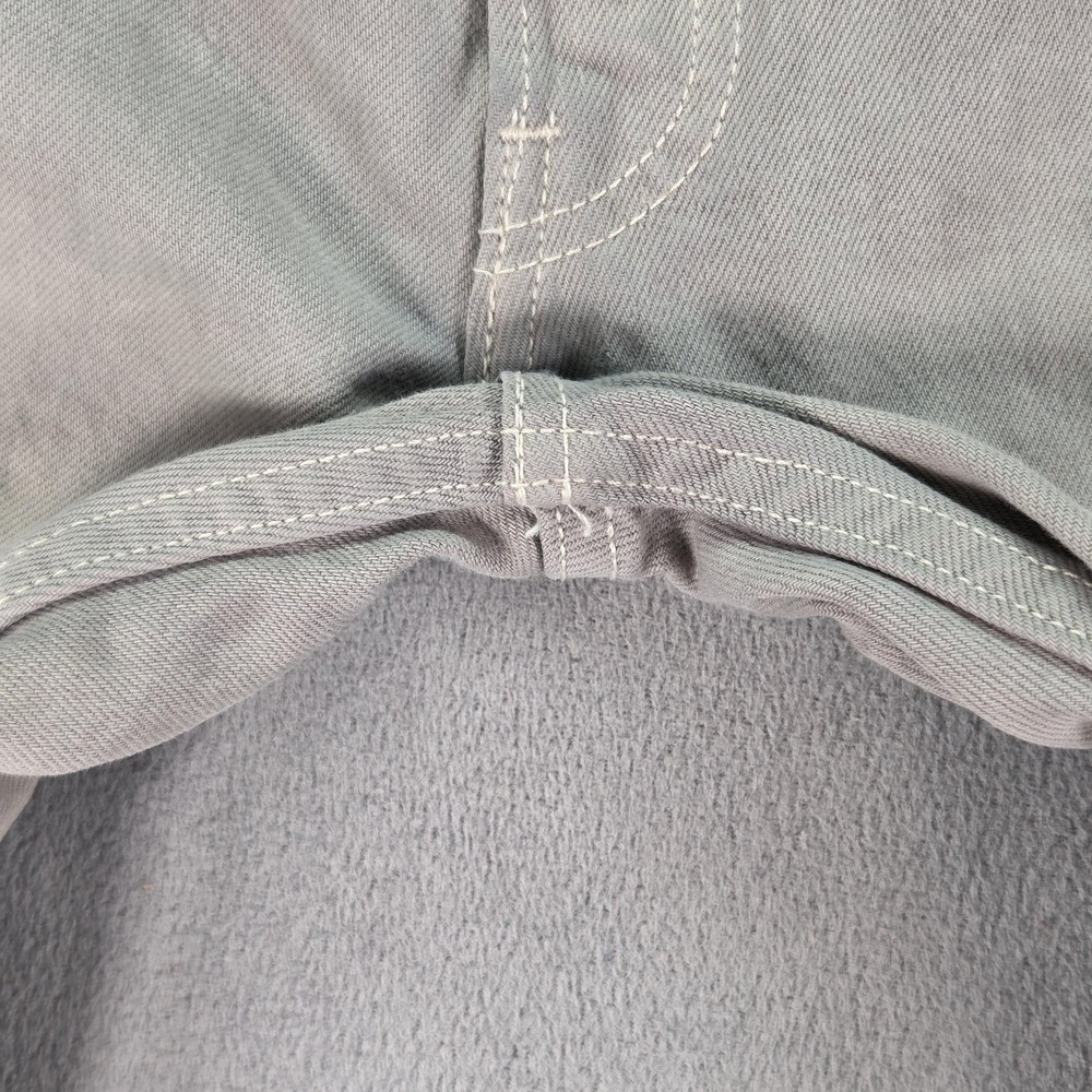 VTG Levis 501 Jeans Mens Gray‎ Wash Regular Straight Button Fly Fits 30x27 - Picture 12 of 16